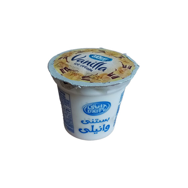 لیوانی وانیلی شفاف دایتی 30 عددی